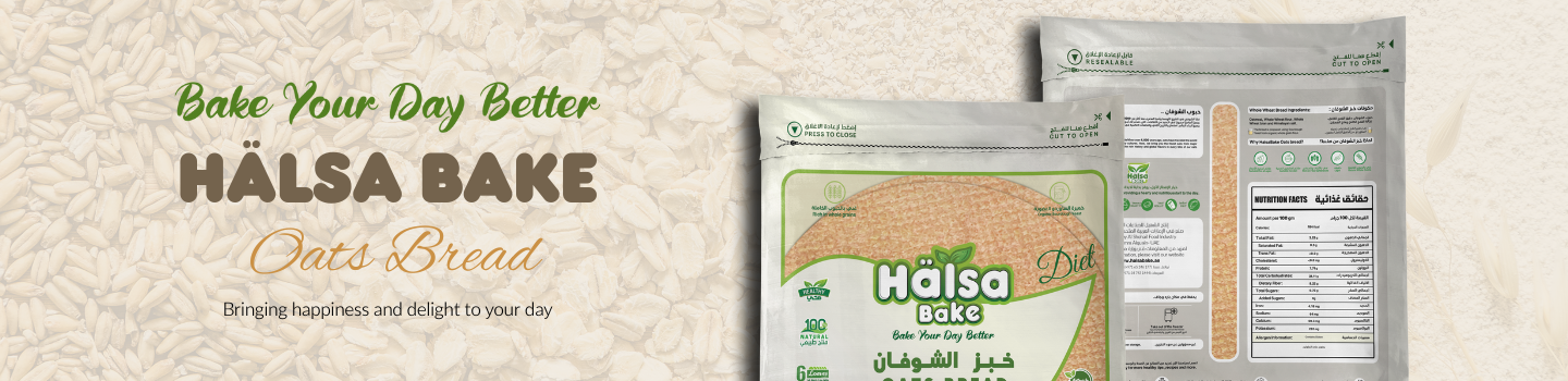 Oats Healthy Bread Banner